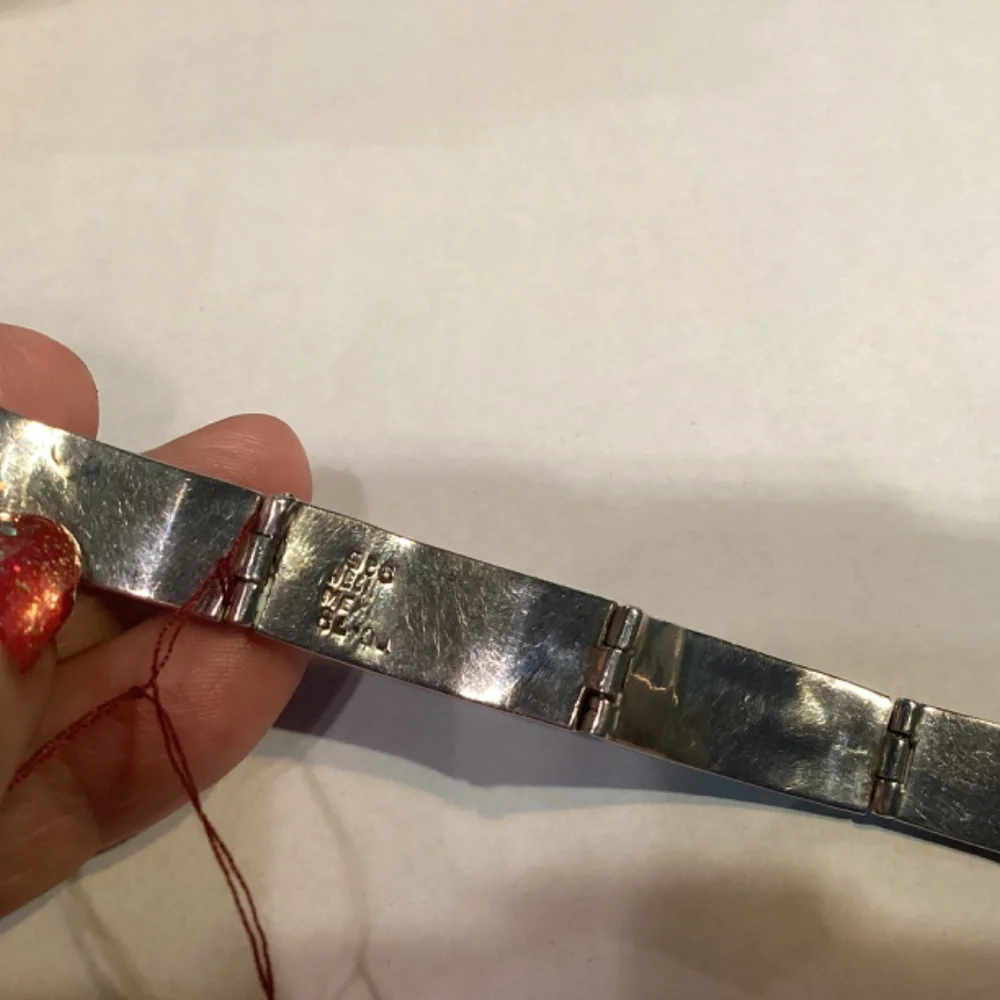 Turquoise BRACELET. Sterling stunning design. Must see - Picture 6 of 12